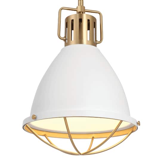 Hello Honey® Kent Industrial Oversized Caged Metal Ceiling Light